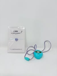 Image 1 of Ensemble bracelet et Polly Pocket médaillon turquoise Complet