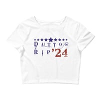 Image 2 of Dutton RIP '24 Distressed - Women’s Crop Tee