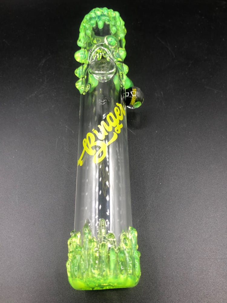 Image of 7 3/4” Green Slyme Steam Roller