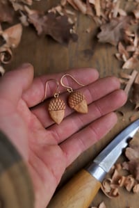 Image 8 of Acorn~Earrings 
