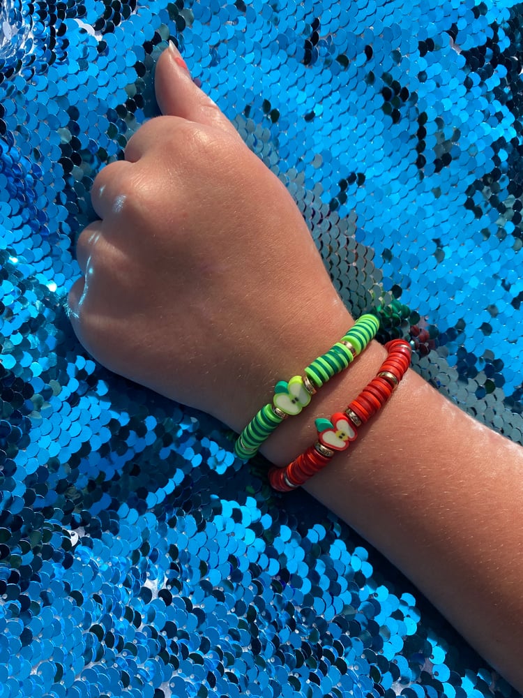 Image of Bff apple bracelets
