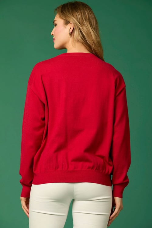Image of Red Nutcracker Sweater 