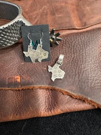 Image 1 of Silver Texas Line Stars 