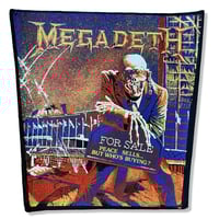 80s MEGADETH - PEACE SELLS BACKPATCH