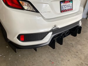 Image of 2016-2021 Honda Civic SI “v2” rear diffuser