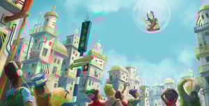 Image of De jongen in de zeepbel - Hardcover - Gesigneerd