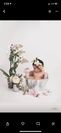 Baby Milk Bath/ Bubble Bath Session 