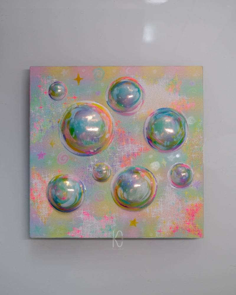 Image of DREAMCORE ✧ Original 3D Mixed Media Painting
