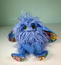 Image 1 of Mini Monster - Curly Periwinkle Blue