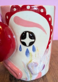 Image 2 of  ☆  discount! sad pierrot clown mug  ☆ 