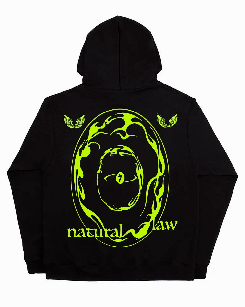 Image of NATURAL LAW HOODIE (BLACK)