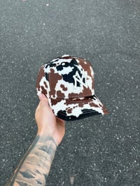 Image 1 of  COW FUR NEW YORK YANKEES CUSTOM FITTED CAP