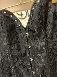 Image 2 of black corset