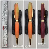 Image 1 of "Sunset Magic" Solar Shifting Slim Pen