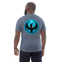 Image 5 of T-Shirt Back Print - Rebel Loon Blue
