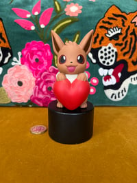 Image 1 of Eevee Love Heart Plinth Display 