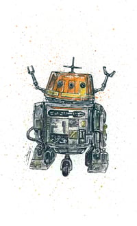 Image 11 of Droids 8.5x14 Signed Art Print Selection
