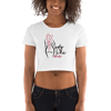 Women’s Body Like Me Crop Tee- White