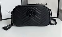 Image 1 of G Oval Bag - Black 