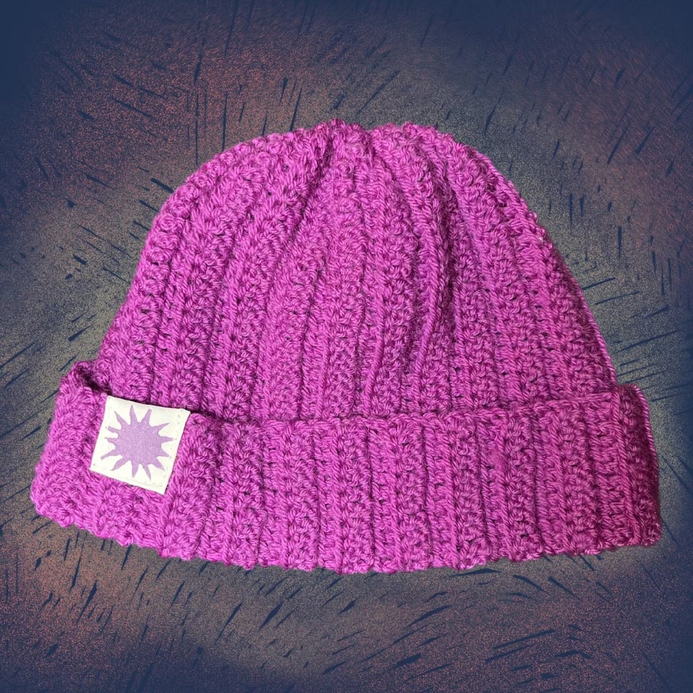 Image of Crocheted beanie 19