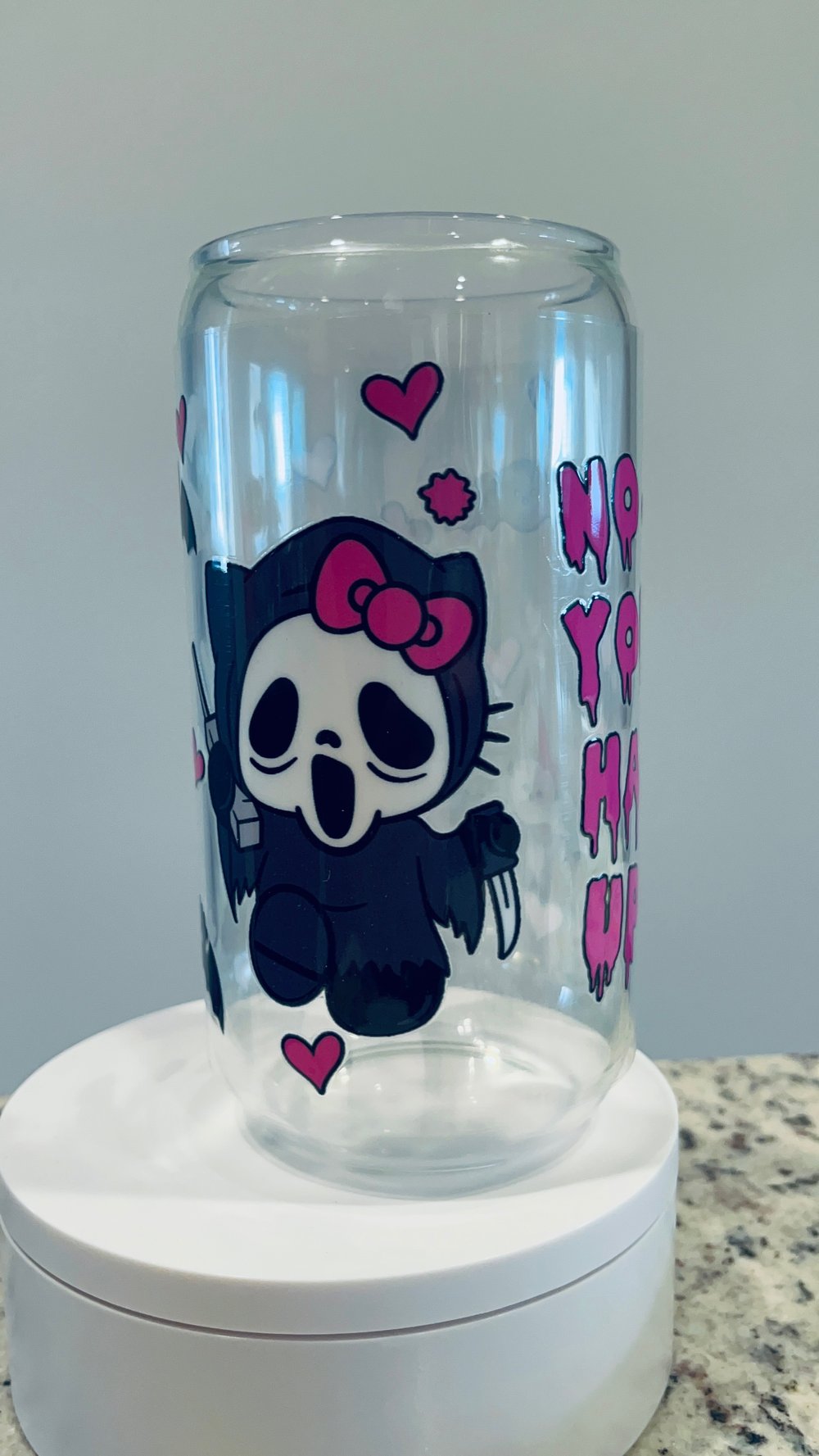 Image of kitty scream 16oz