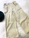 Ready Made Size 14 Cream Corduroy pants with free postage 