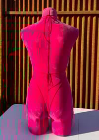 Image 3 of Valentina Faux Latex Nurse One Piece