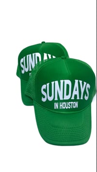 Image 2 of EMERALD GREEN TRUCKER HAT