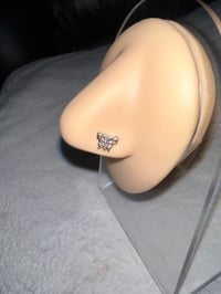 Image 1 of Baby Butterfly Nose Stud