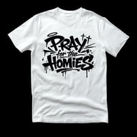Image 4 of Pray for the Homies T-Shirt
