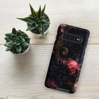 Image 3 of Baroque Style Gothic Inspired Rose Oil Painting Tough case for Samsung®