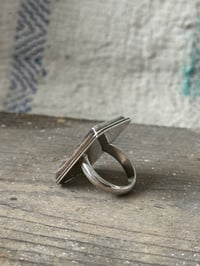 Image 2 of Porcelain ring - triangles