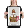 Queen Elizabeth 1st Framed Poster