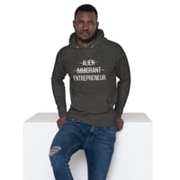 Image 1 of Men's Entrepreneur Unisex Hoodie - Black