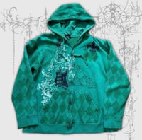 Image 1 of (m) y2k hybrid guitar zip up