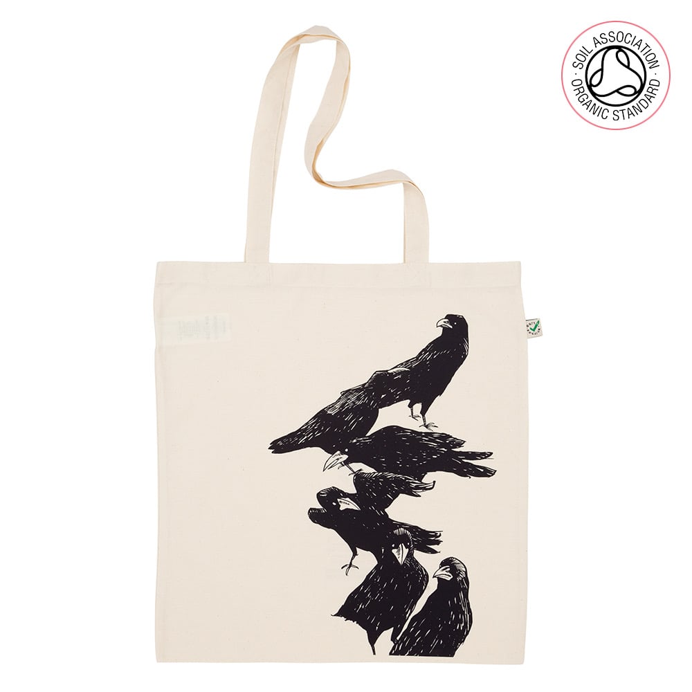 Crow Tote Bags (Various)