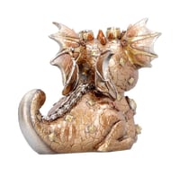 Image 4 of Gearling Gold Steampunk Dragon 15cm