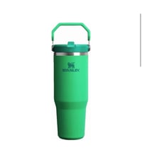 40oz Emerald Stanley flip straw