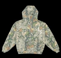 Image 1 of Pocket LS Logo zip Up hoodie