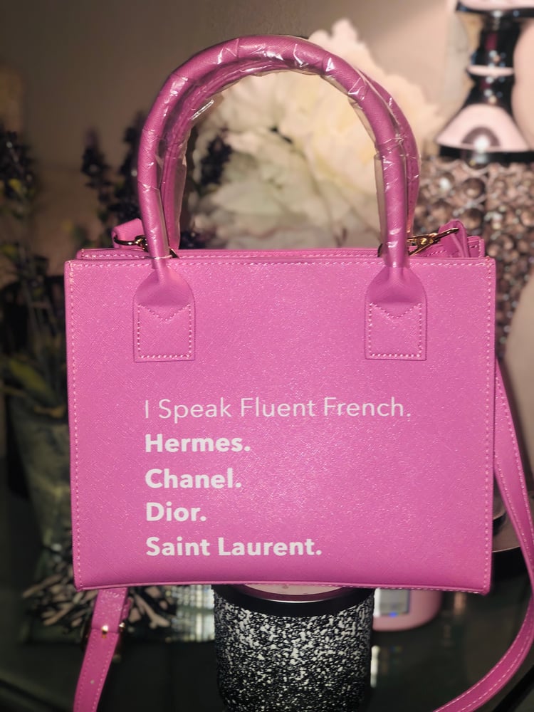 Image of I like designer bag PINK