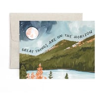 Image 1 of Great Things Are On the Horizon Card