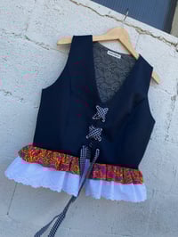 Image 1 of Top feito a man. AQUELARRE8. Talla M. Deseño exclusivo!