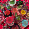 Flower Power Keychain