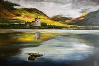 Image 2 of Kilchurn Castle, Acrylic Paint on Canvas 