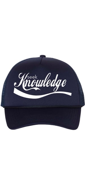 Image of The “Seek Knowledge” Trucker (Navy)
