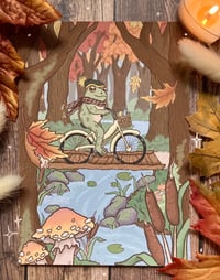 "fall bike ride" Prints