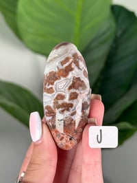 Image 10 of LARGE SANGRIA LACE AGATE SHIVAS