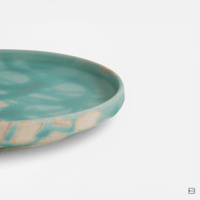 Image 4 of Katsushi Shimabukuro bowl plate coral blue No.370