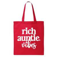 Image 2 of Rich Auntie Vibes Tote Bag