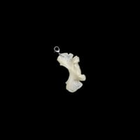 Image 2 of feral cat gothic rosary bracelet & charm